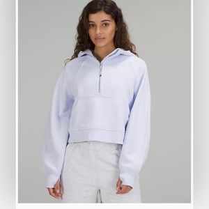 LAVENDER DEW Lululemon oversized Scuba Neck Funnel